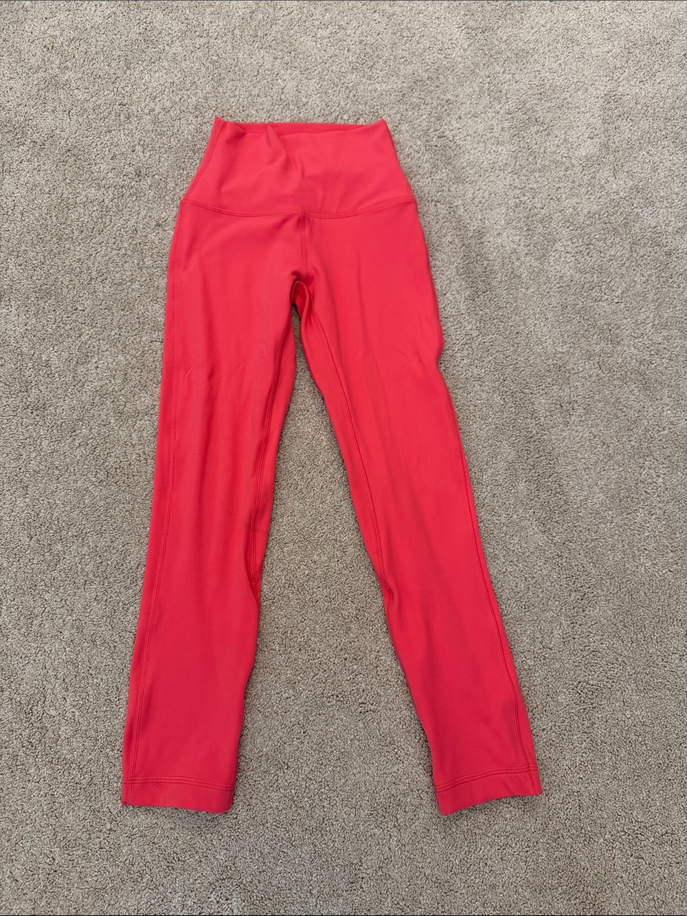lululemon athletica High-Waist Leggings 23” crop GLAZE PINK worn once